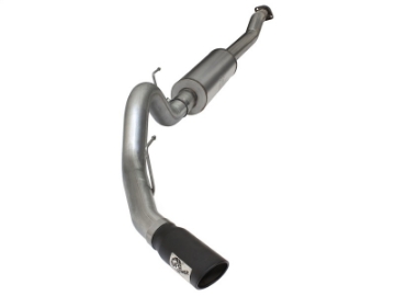 Picture of aFe MACHForce XP SS Exhaust 4in Cat-Back w- Black Tip 2015 Ford F-150 EcoBoost V6 2-7-3-5Ltt