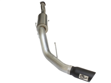 Picture of aFe MACHForce XP SS Exhaust 4in Cat-Back w- Black Tip 2015 Ford F-150 EcoBoost V6 2-7-3-5Ltt