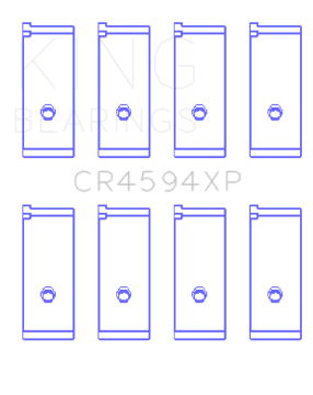 Picture of King Engine Bearings Suzuki M18A-M16A-M16A Size STD Performance Rod Bearing Set