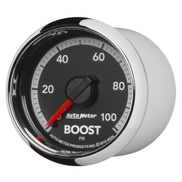 Picture of Autometer Gen4 Dodge Factory Match 52-4mm Mechanical 0-100 PSI Boost Gauge