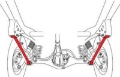 Picture of SPC Performance 91-97 Toyota Landcruiser Rear Lower Control Arms Pair