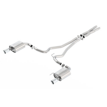 Picture of Ford Racing 2015 Mustang 5-0L Touring Cat-Back Exhaust System Chrome No Drop Ship