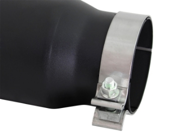 Picture of aFe Diesel Exhaust Tip Bolt On Black 4in Inlet x 5in Outlet x 15in