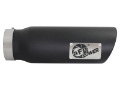 Picture of aFe Diesel Exhaust Tip Bolt On Black 4in Inlet x 5in Outlet x 15in