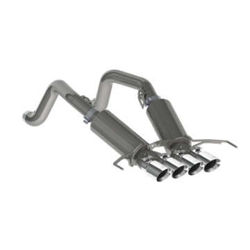 Picture of MBRP 14-19 Chevy Corvette V8 6-2L 3in T304 Dual Axle Back w- 4in Quad Dual Wall Tips