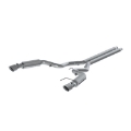 Picture of MBRP 15 Ford Mustang GT 5-0 Convertible T409 3in Cat Back Dual Split Rear Exit Race Version