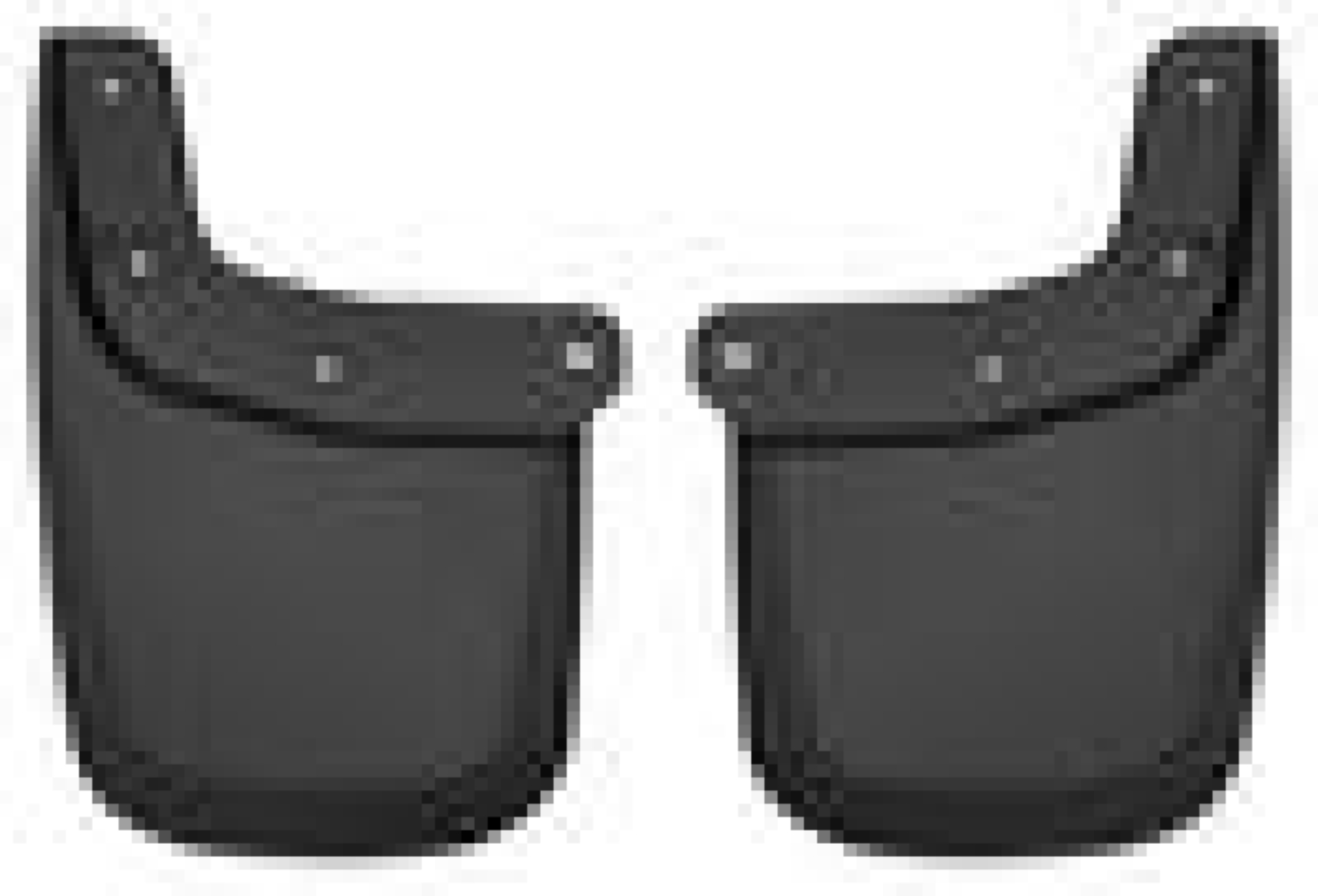 Picture of Husky Liners 15 Chevy Colorado- GMC Canyon Custom-Molded Rear Mud Guards