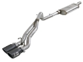 Picture of aFe Rebel Series Cat-Back 2-5in Dual Center Exit SS Exhaust w- Black Tips 07-14 Jeep Wrangler V6