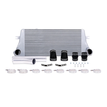 Picture of Mishimoto 94-02 Dodge Ram 2500 5-9L Cummins Intercooler Kit w- Pipes Silver