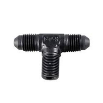 Picture of Fragola -8AN Tee 3-8 NPT On The Side - Black