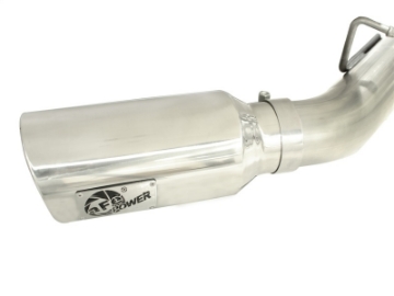 Picture of aFe MACHForce XP Exhaust Aluminized Dual Split DPF Back 11-15 GM Diesel Truck V8-6-6L td pol tip