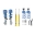 Picture of Bilstein B14 PSS 14-15 Mazda 3 Sport-Touring Front & Rear Performance Suspension System