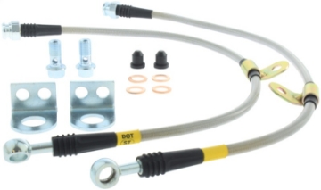 Picture of StopTech 14-15 Ford Fiesta ST Stainless Steel BBK Front Brake Lines