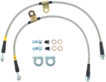 Picture of StopTech 14-15 Ford Fiesta ST Stainless Steel BBK Front Brake Lines