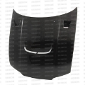 Picture of Seibon 95-96 Nissan Skyline R33 GT-R BCNR33 JU-Style Carbon Fiber Hood