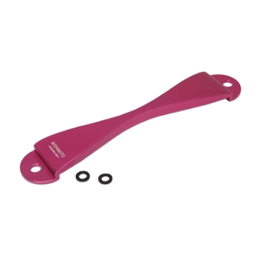 Picture of Mishimoto Subaru CNC Battery Tie-Down - Pink