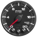 Picture of Autometer Spek-Pro 52-4mm 0-2000F Digital Stepper Motor Pyrometer Gauge