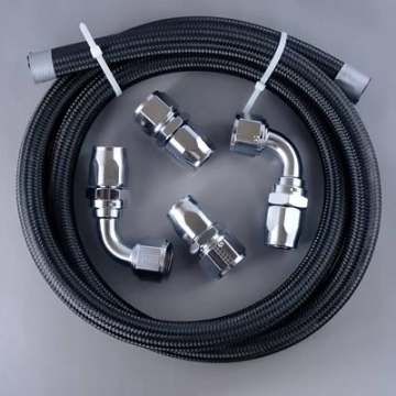 Picture of Fragola Vacuum Pump Plumbing Kit -12AN Chrome