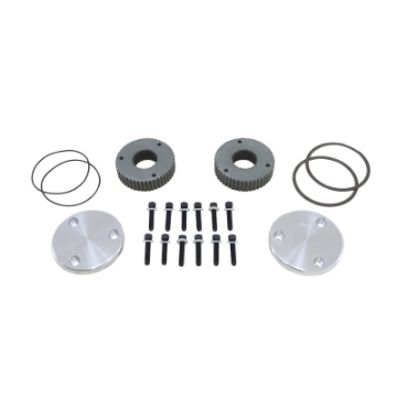 Picture of Yukon Gear Hardcore Drive Flange Kit For Dana 60 - 30 Spline Outer Stubs- Yukon Engraved Caps
