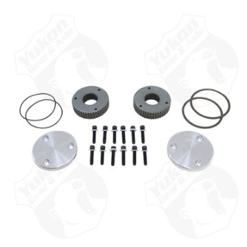 Picture of Yukon Gear Hardcore Drive Flange Kit For Dana 60 - 30 Spline Outer Stubs- Non-Engraved Caps