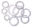 Picture of Fragola 8mm Aluminum Crush Washers 10 Pack