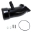 Picture of Wehrli 17-19 Chevrolet 6-6L L5P Duramax 3-5in Intake Horn w-PCV Port - Fine Texture Black