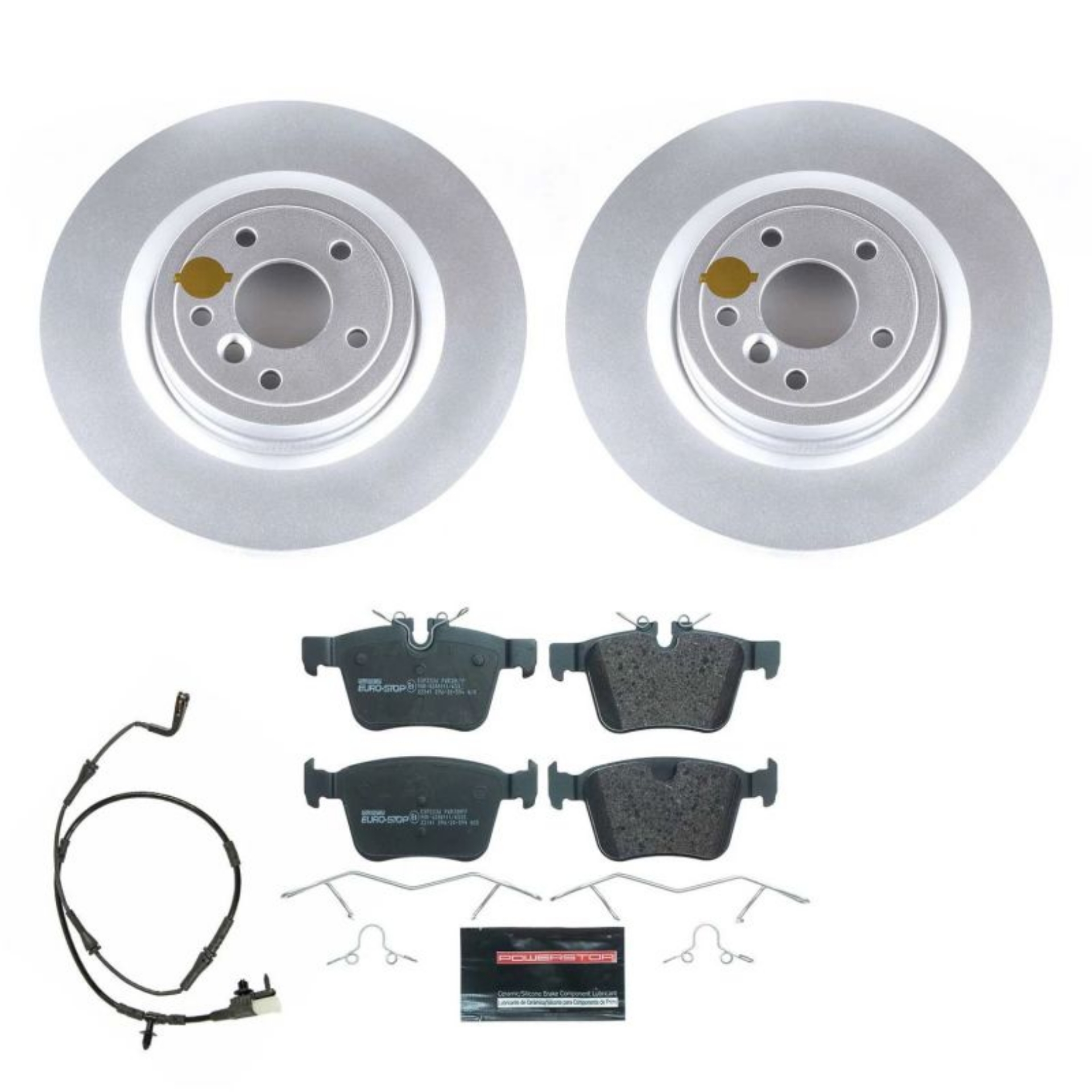 Picture of Power Stop 17-20 Jaguar XE Rear Euro-Stop Brake Kit