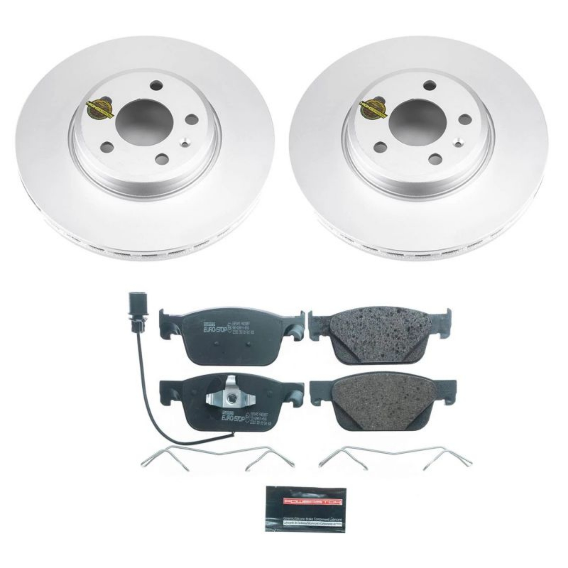 Picture of Power Stop 17-19 Audi A4 Front Euro-Stop Brake Kit