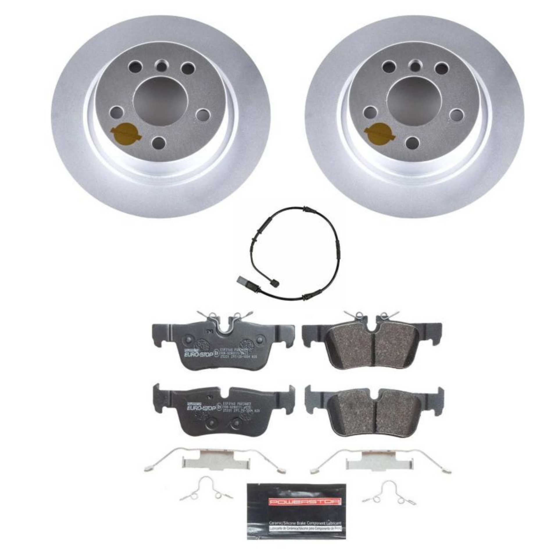 Picture of Power Stop 16-19 Mini Cooper Clubman Rear Euro-Stop Brake Kit
