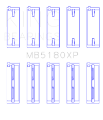 Picture of King Engine Bearings Renault F8Q-F7R-F8M Size STD Performance Main Bearing Set