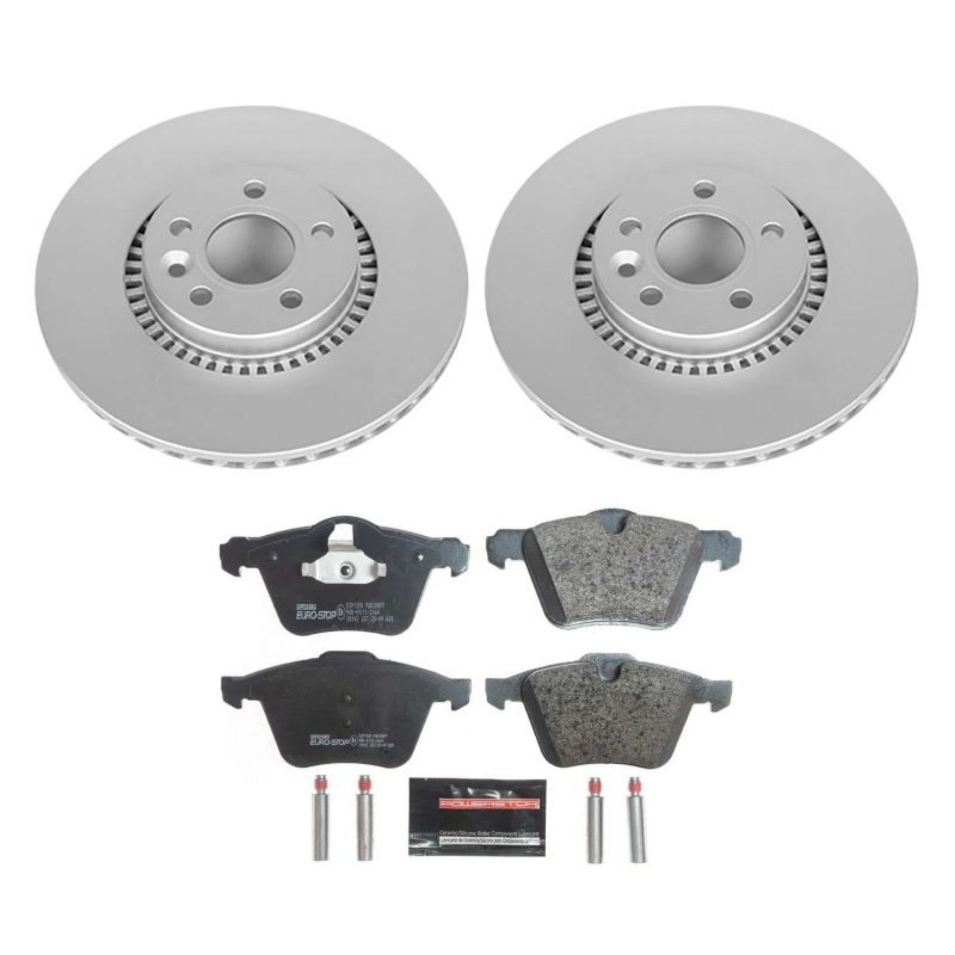 Picture of Power Stop 15-18 Volvo S60 Front Euro-Stop Brake Kit