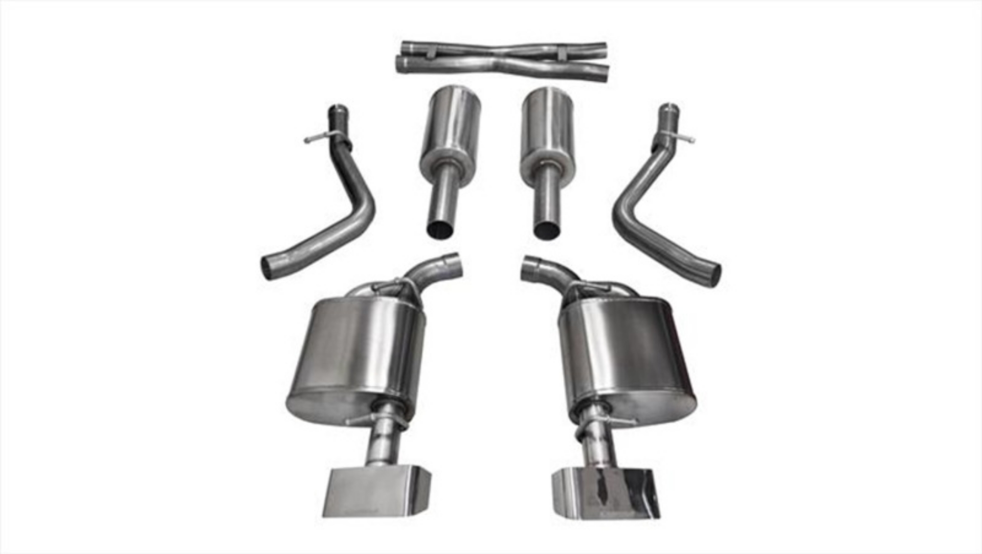 Picture of Corsa 2015-2016 Dodge Challenger 5-7L V8  Polished Xtreme Cat-Back