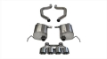 Picture of Corsa 2017-2019 Corvette Z06 2-75in Axle Back Exhaust Polished Dual Rear Exit Quad 4-5in Tip Sport
