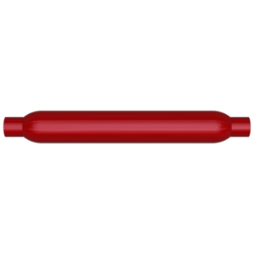 Picture of MagnaFlow Muffler Red Pack Series Glasspack 3-5in Rd 22in Body Length 2-25in-2-25in Inlet-Outlet