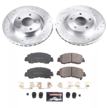 Picture of Power Stop 2018 Mitsubishi Eclipse Cross Front Z23 Evolution Sport Brake Kit