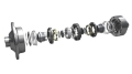 Picture of Eaton Detroit Locker Diff 30 Spline 1-31in Axle Shaft Dia 3-92 & Up Ratio Front-Reverse Rear Dana 44