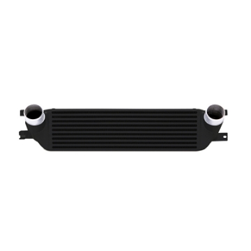 Picture of Mishimoto 2015 Ford Mustang EcoBoost Performance Intercooler Kit - Black Core Wrinkle Black Pipes