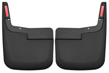 Picture of Husky Liners 2015 Ford F-150 w-o Fender Flares Mud Guards Black Front Mud Guards