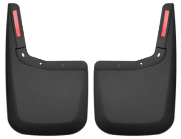 Picture of Husky Liners 2015 Ford F-150 w-o Fender Flares Mud Guards Black Rear Mud Guards