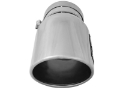 Picture of aFe Diesel Exhaust Tip Bolt On Black 5in Inlet x 7in Outlet x 12in - Right