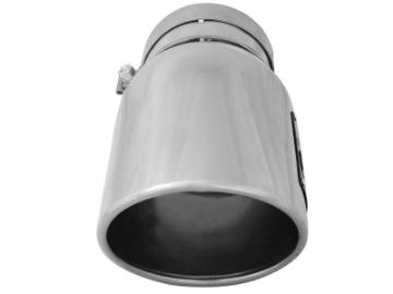 Picture of aFe Diesel Exhaust Tip Bolt On Black 5in Inlet x 7in Outlet x 12in - Right