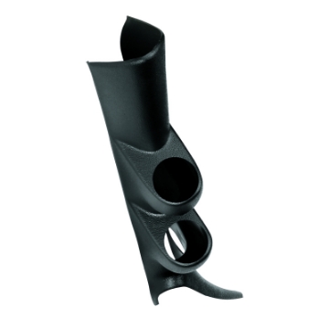 Picture of Autometer Diesel Gauge Kit A-Pillar w- Speaker 01-07 GM Boost-EGT 60psi-2000 degree F Black Spek-Pro