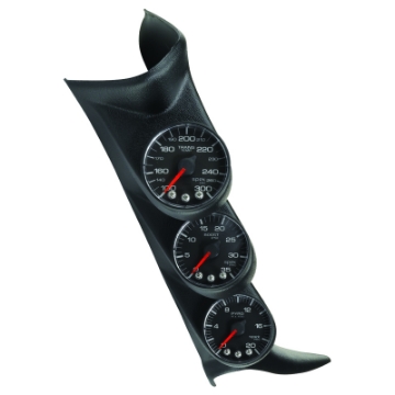 Picture of Autometer Diesel Gauge Kit A-Pillar w- Spkr 01-07 GM Boost-EGT-Trans 60psi-2000 deg F-250 deg F
