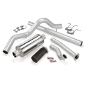 Picture of Banks Power 94-97 Ford 7-3L ECLB Monster Exhaust System - SS Single Exhaust w- Black Tip