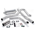 Picture of Banks Power 99 Ford 7-3L Truck w-Cat Conv Git-Kit - SS Single Exhaust w- Chrome Tip
