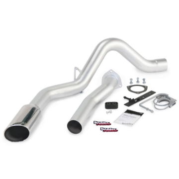 Picture of Banks Power 07-10 Chevy 6-6L LMM ECSB-CCLB Monster Exhaust System - SS Single Exhaust w- Chrome Tip