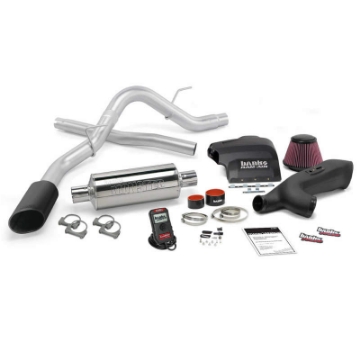 Picture of Banks Power 11-14 Ford F-150 3-5L EcoBoost Stinger System - SS Single Exhaust w- Black Tip