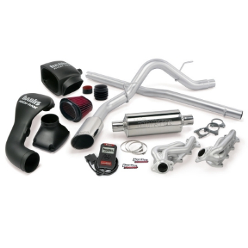 Picture of Banks Power 04-08 Ford 5-4L F-150 SCMB PowerPack System - SS Single Exhaust w- Chrome Tip