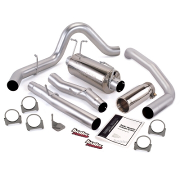 Picture of Banks Power 03-07 Ford 6-0L ECLB Monster Exhaust System - SS Single Exhaust w- Chrome Tip
