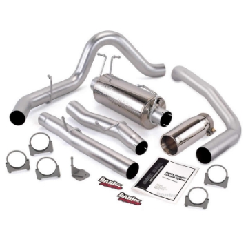 Picture of Banks Power 03-07 Ford 6-0L CCLB Monster Exhaust System - SS Single Exhaust w- Chrome Tip